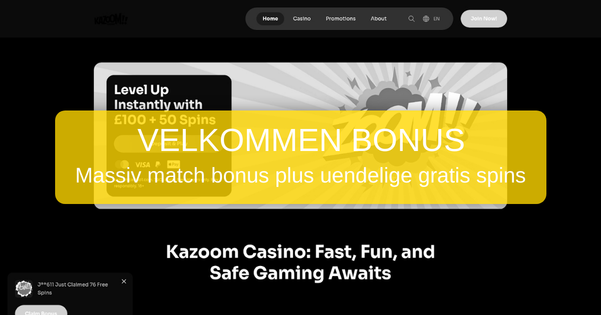Kazoom Casino Danmark